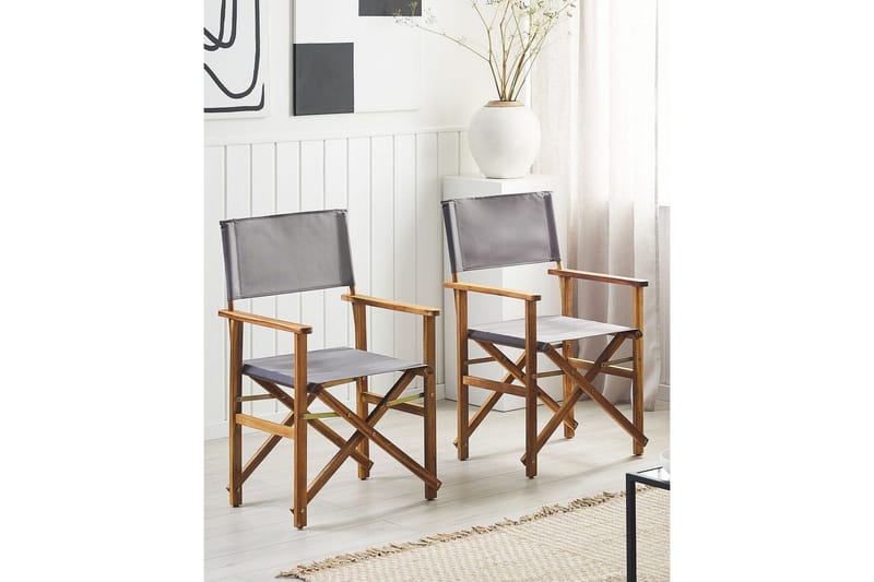 Salve Karmstol Utomhus - Ljusbrun/Grå - Utemöbler - Balkong - Balkongmöbler - Balkongstolar