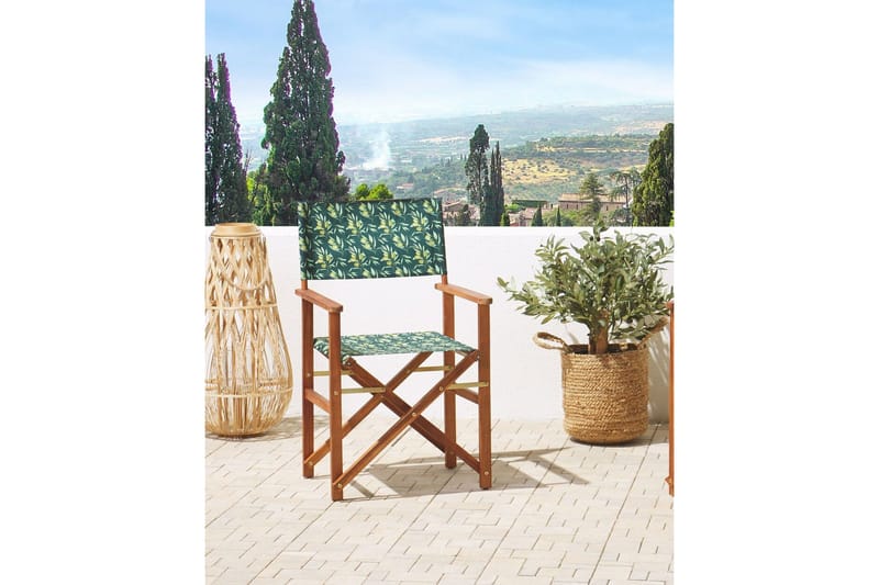 Salve Karmstol Utomhus - Mörkgrön/Mörkbrun - Utemöbler - Balkong - Balkongmöbler - Balkongstolar