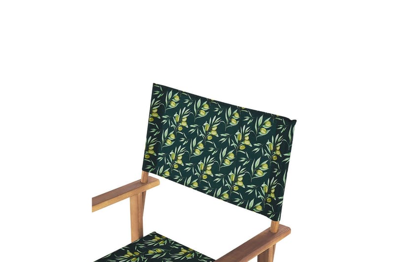 Salve Karmstol Utomhus - Mörkgrön/Vit/Ljusbrun - Utemöbler - Balkong - Balkongmöbler - Balkongstolar