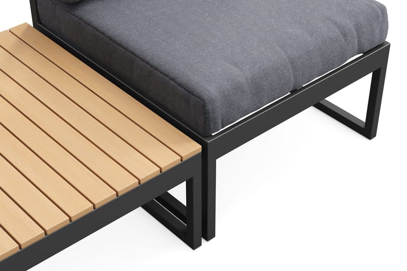 Samira Caféset Utomhus - Grå - Utemöbler - Balkong - Balkongmöbler - Balkonggrupper