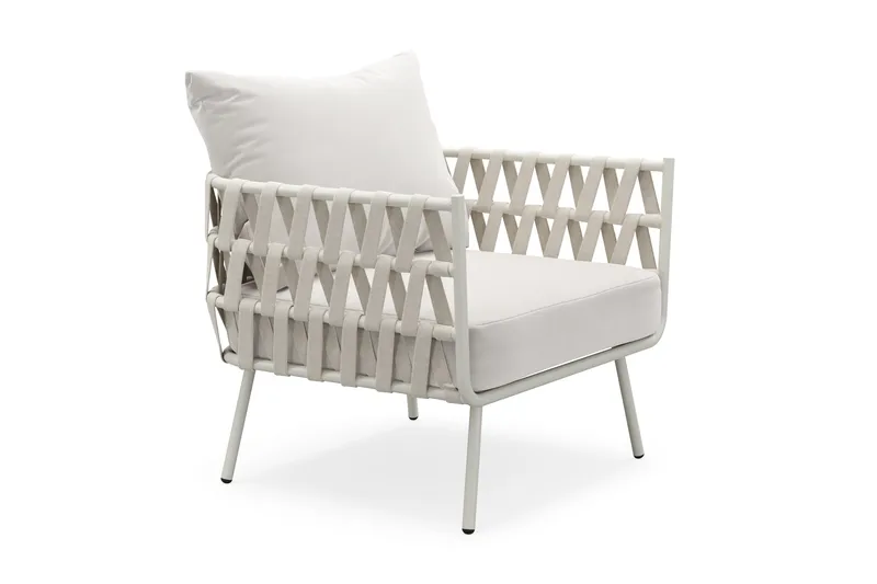 Sandina Loungefåtölj Utomhus - Beige - Utemöbler - Balkong - Balkongmöbler - Balkongstolar