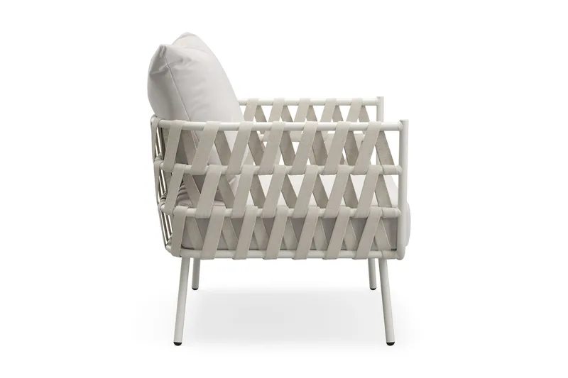 Sandina Loungefåtölj Utomhus - Beige - Utemöbler - Balkong - Balkongmöbler - Balkongstolar