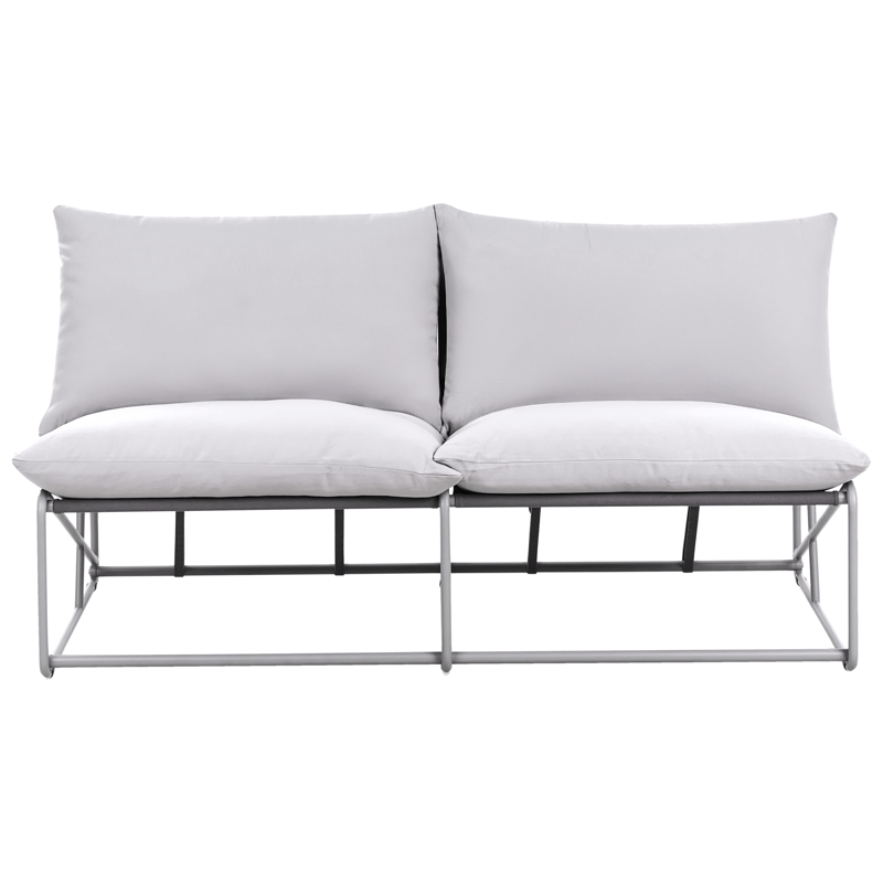 Soffgrupp utomhus 3-Sits Pico - Grå - Utemöbler - Utegrupp - Loungegrupp