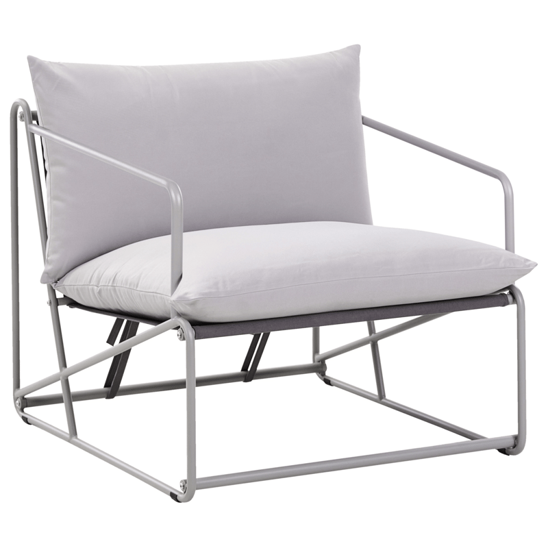 Soffgrupp utomhus 3-Sits Ponte - Grå - Utemöbler - Utegrupp - Loungegrupp