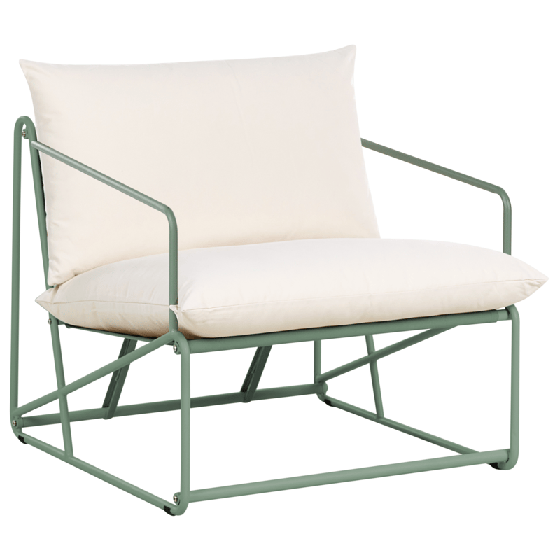 Soffgrupp utomhus 3-Sits Ponte - Grön/Beige - Utemöbler - Utegrupp - Loungegrupp