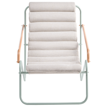 Soffgrupp utomhus med Bord 2-Sits Pasto - Grön/Beige - Utemöbler - Balkong - Balkongmöbler - Balkonggrupper