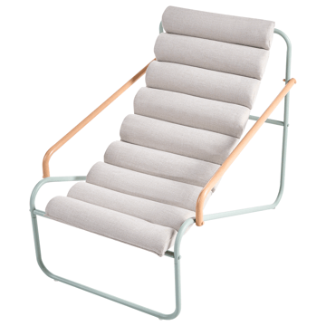 Soffgrupp utomhus med Bord 2-Sits Pasto - Grön/Beige - Utemöbler - Balkong - Balkongmöbler - Balkonggrupper
