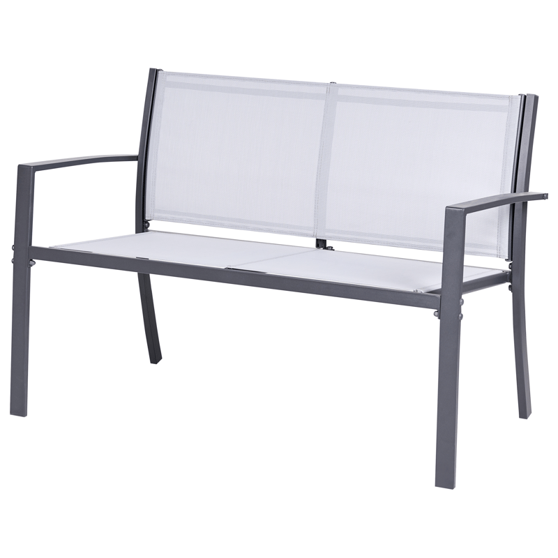 Soffgrupp utomhus med Bord 4-Sits Tavoleto - Grå - Utemöbler - Utegrupp - Loungegrupp