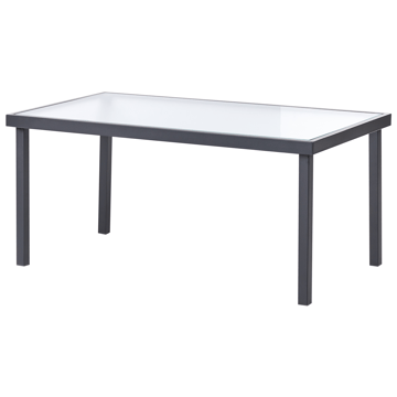 Soffgrupp utomhus med Bord 4-Sits Tavoleto - Grå - Utemöbler - Utegrupp - Loungegrupp