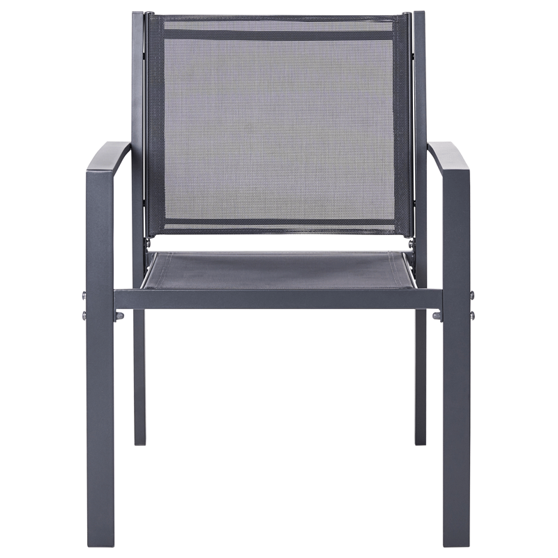 Soffgrupp utomhus med Bord 4-Sits Tavoleto - Mörkgrå - Utemöbler - Utegrupp - Loungegrupp