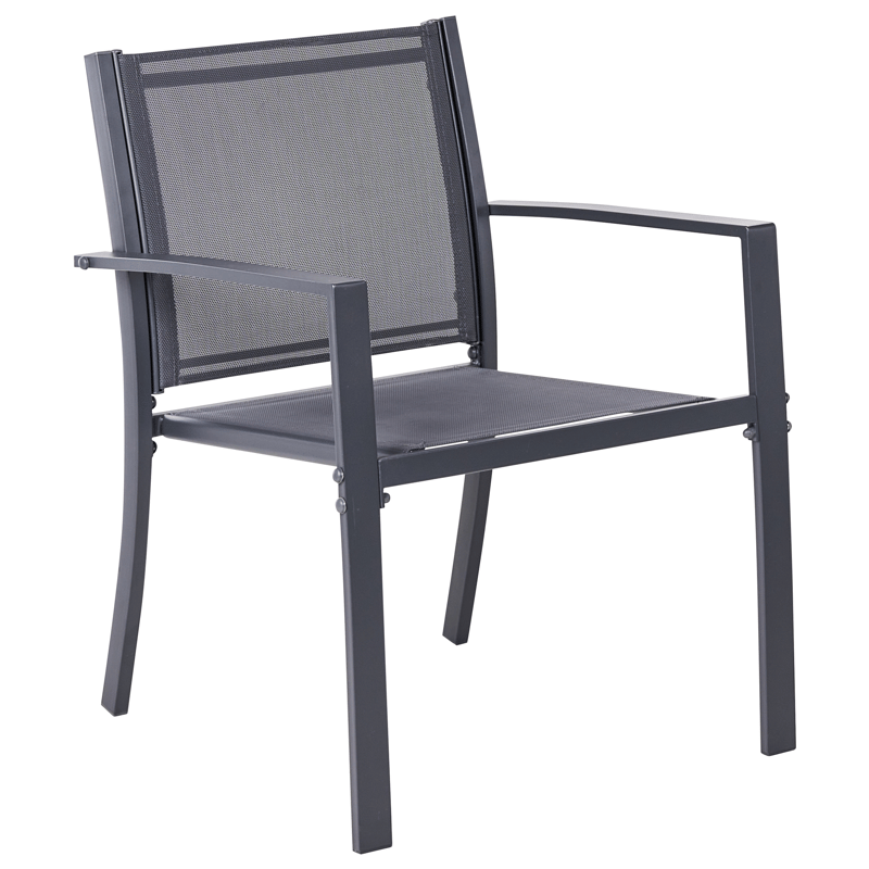 Soffgrupp utomhus med Bord 4-Sits Tavoleto - Mörkgrå - Utemöbler - Utegrupp - Loungegrupp