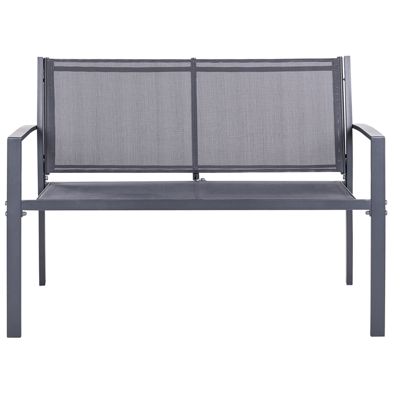 Soffgrupp utomhus med Bord 4-Sits Tavoleto - Mörkgrå - Utemöbler - Utegrupp - Loungegrupp