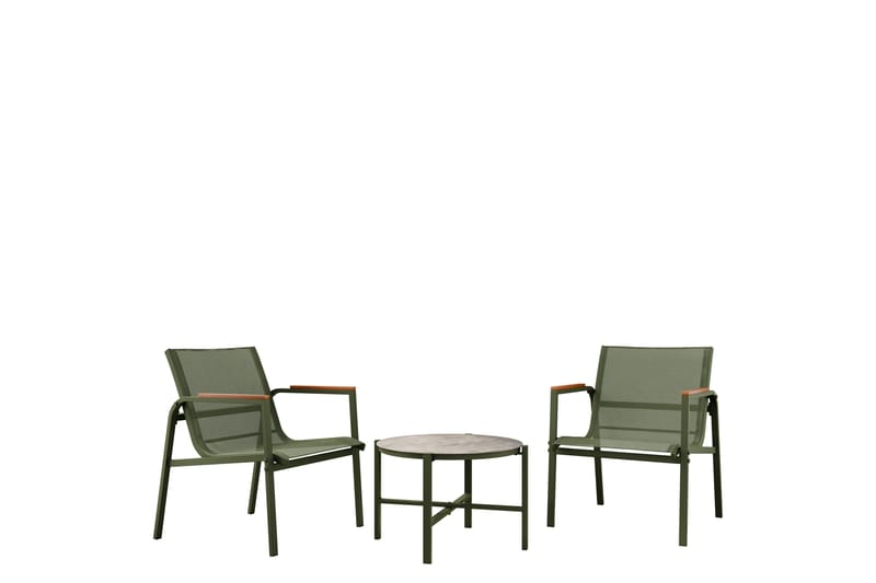Southglen Caféset Utomhus - Grön - Utemöbler - Balkong - Balkongmöbler - Balkonggrupper