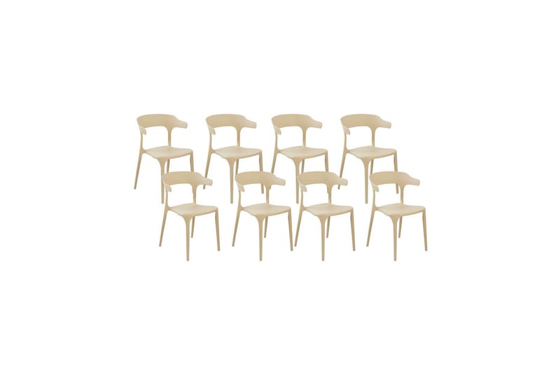 SQUINZANO Karmstol Utomhus Beige - Utemöbler - Balkong - Balkongmöbler - Balkongstolar