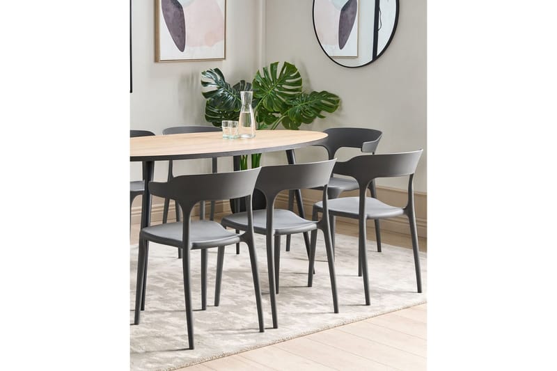 Squinzano Karmstol Utomhus - Grå - Möbler - Matplats - Matstol & köksstol