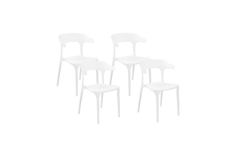 Squinzano Karmstol Utomhus - Vit - Utemöbler - Balkong - Balkongmöbler - Balkongstolar