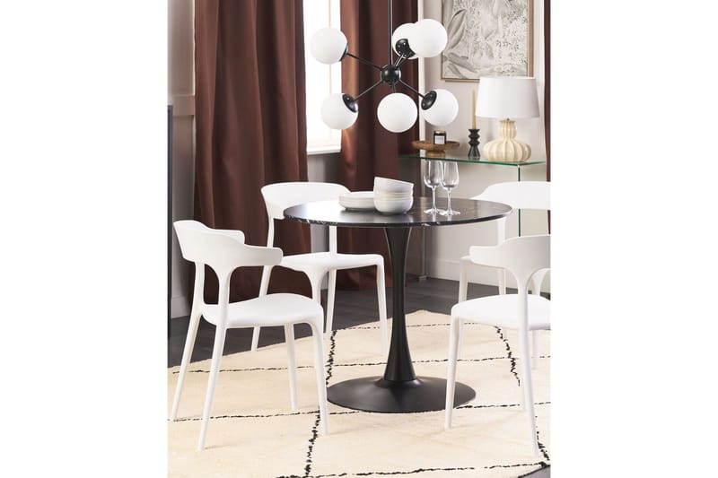 Squinzano Karmstol Utomhus - Vit - Utemöbler - Balkong - Balkongmöbler - Balkongstolar