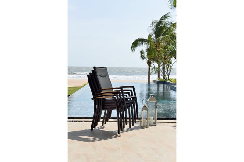 Stapelbarfotölj Lifestyle Garden Panama 4-pack - Utemöbler - Balkong - Balkongmöbler - Balkongstolar