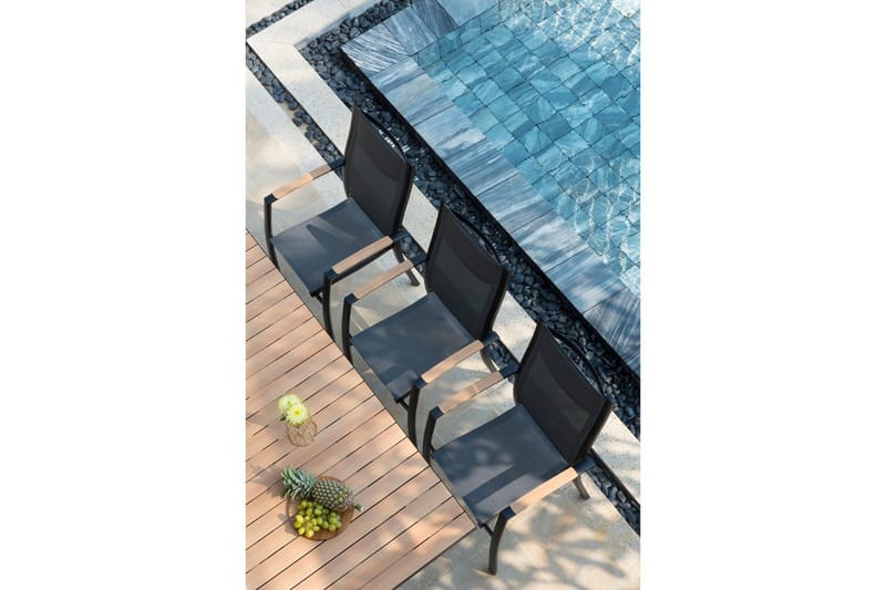 Stapelbarfotölj Lifestyle Garden Panama 4-pack - Utemöbler - Balkong - Balkongmöbler - Balkongstolar