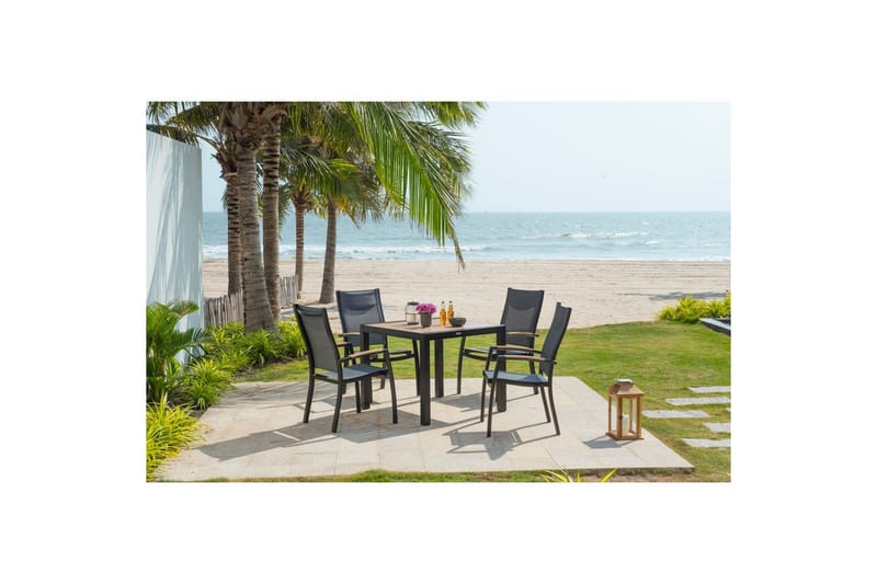 Stapelbarfotölj Lifestyle Garden Panama 4-pack - Utemöbler - Balkong - Balkongmöbler - Balkongstolar
