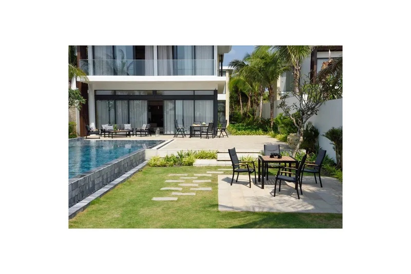 Stapelbarfotölj Lifestyle Garden Panama 4-pack - Utemöbler - Balkong - Balkongmöbler - Balkongstolar