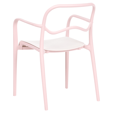 Stol utomhus Thasos - Rosa/Beige - Utemöbler - Balkong - Balkongmöbler - Balkongstolar