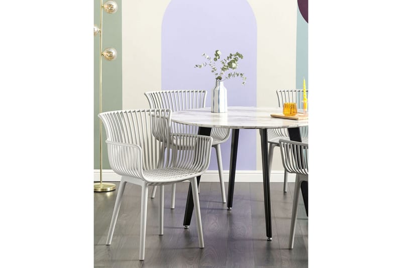 Taurisano Karmstol Utomhus - Grå - Utemöbler - Balkong - Balkongmöbler - Balkongstolar