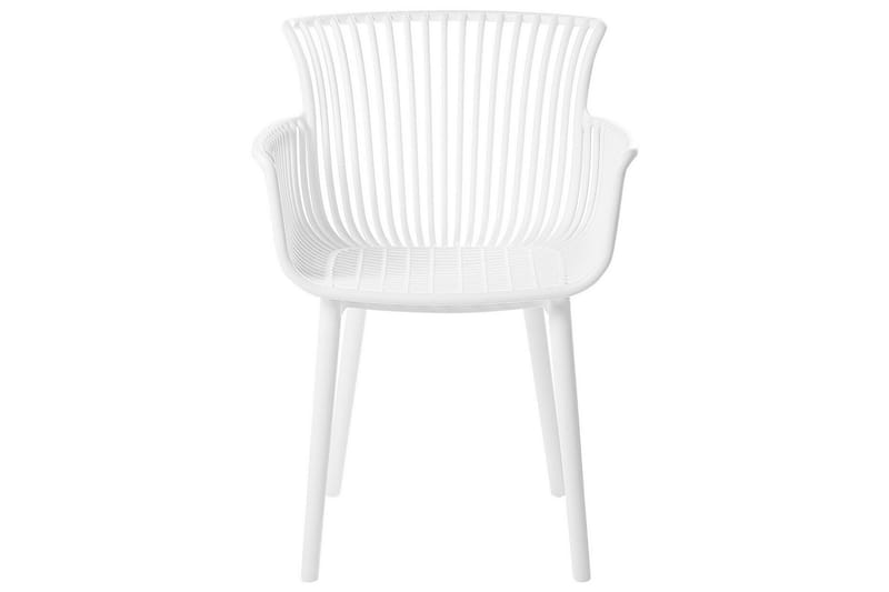 Taurisano Karmstol Utomhus - Vit - Utemöbler - Balkong - Balkongmöbler - Balkongstolar