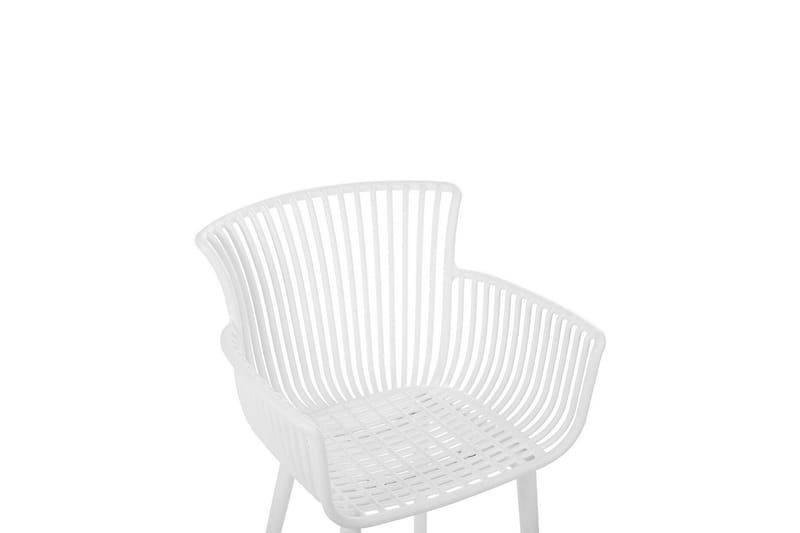 Taurisano Karmstol Utomhus - Vit - Utemöbler - Balkong - Balkongmöbler - Balkongstolar
