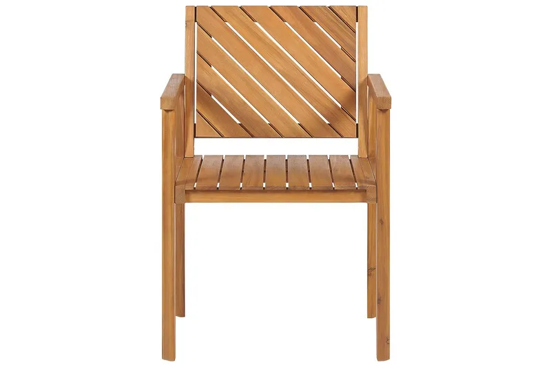 Taviano Karmstol Utomhus - Ljusbrun - Utemöbler - Balkong - Balkongmöbler - Balkongstolar