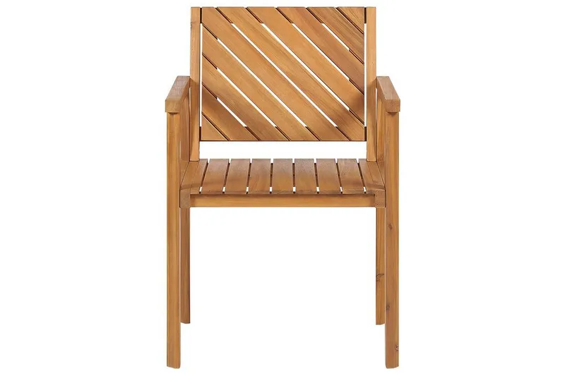 Taviano Karmstol Utomhus - Ljusbrun - Utemöbler - Balkong - Balkongmöbler - Balkongstolar