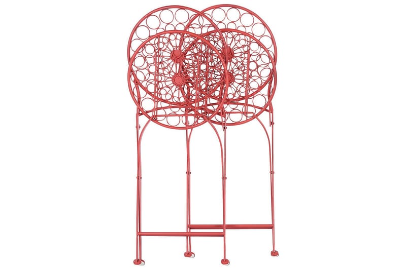 Terrace Matstol Utomhus - Röd - Utemöbler - Balkong - Balkongmöbler - Balkongstolar