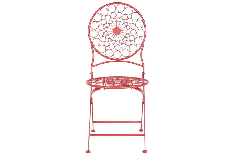 Terrace Matstol Utomhus - Röd - Utemöbler - Balkong - Balkongmöbler - Balkongstolar