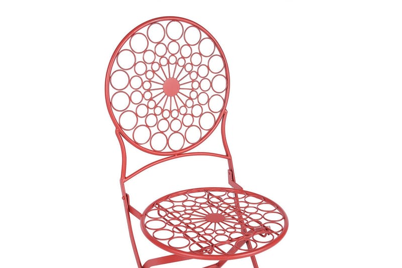 Terrace Matstol Utomhus - Röd - Utemöbler - Balkong - Balkongmöbler - Balkongstolar