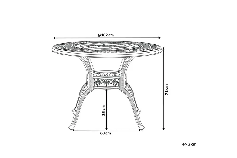 Trädgårdsbord Salento - Utemöbler - Balkong - Balkongmöbler - Balkongbord
