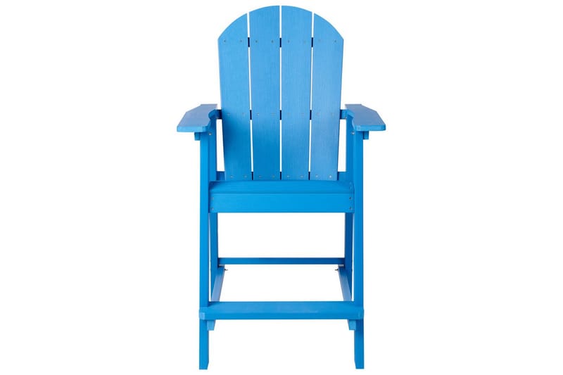 Trädgårdsstol Adirondack - Blå, 58x71x124 cm - Utemöbler - Balkong - Balkongmöbler - Balkongstolar