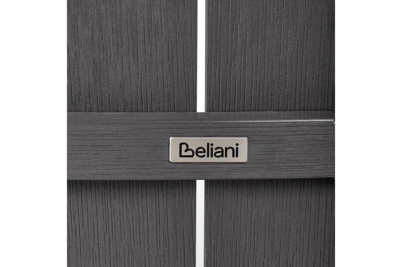 Trädgårdsstol Adirondack - Grå, 58x71x124 cm - Utemöbler - Balkong - Balkongmöbler - Balkongstolar