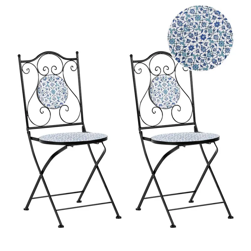 Trädgårdsstol Chapeco 2-pack