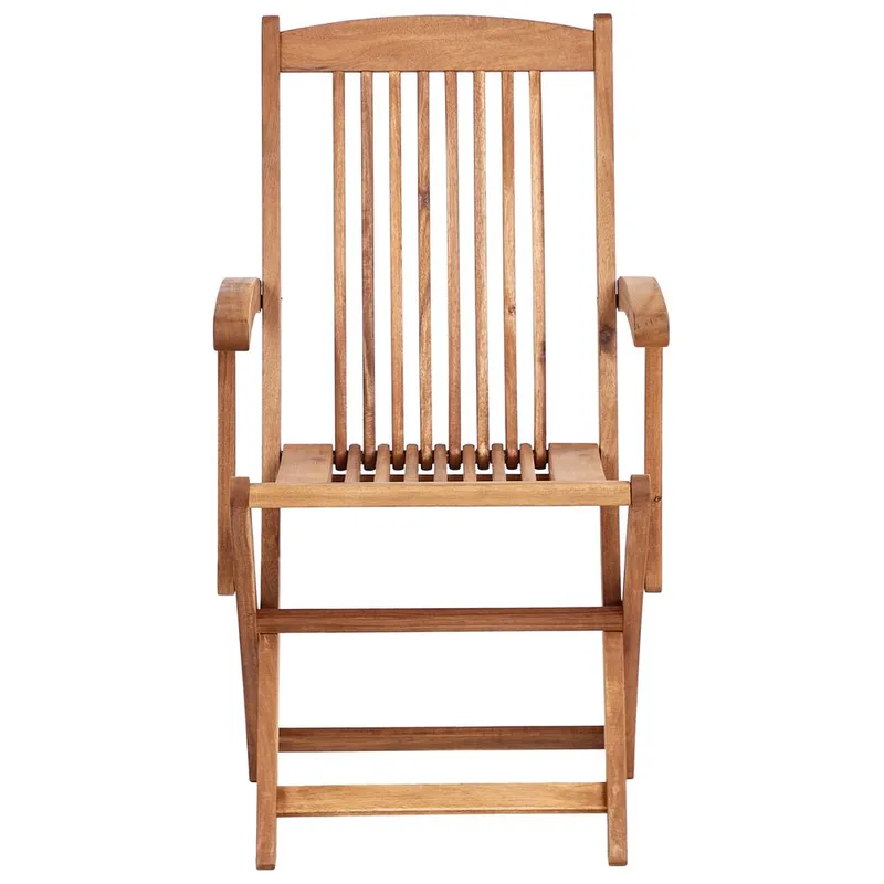 Trädgårdsstol Maui Premium 2-pack - Ljus trä, grönt - Utemöbler - Balkong - Balkongmöbler - Balkongstolar