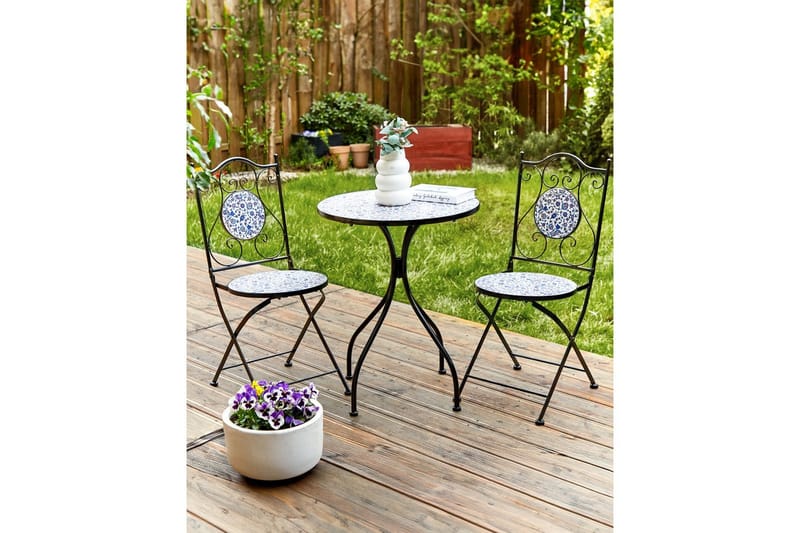 Trädgårdsstol set om 2 Camprena - Utemöbler - Balkong - Balkongmöbler - Balkongstolar