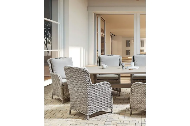 Trädgårdsstol set om 2 Cascais - Utemöbler - Balkong - Balkongmöbler - Balkongstolar