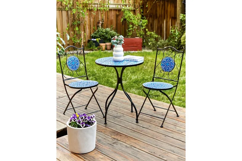 Trädgårdsstol set om 2 Cigliano - Utemöbler - Balkong - Balkongmöbler - Balkongstolar