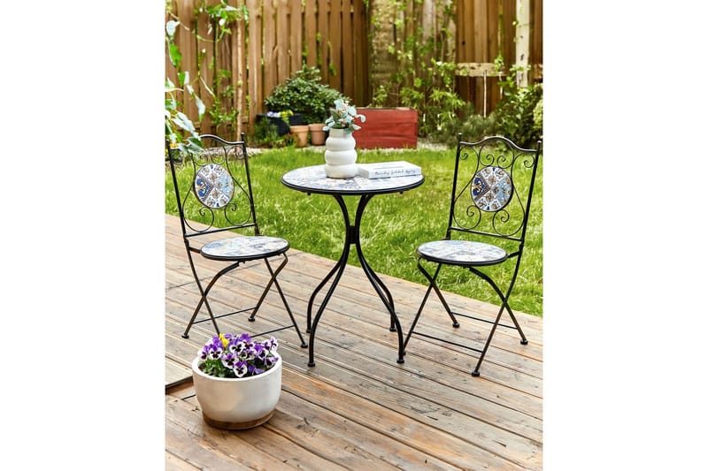 Trädgårdsstol set om 2 Civita - Utemöbler - Balkong - Balkongmöbler - Balkongstolar