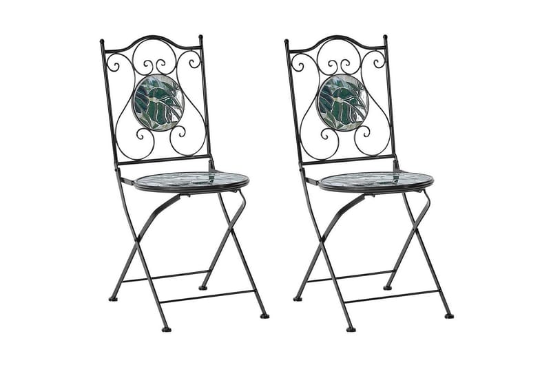 Trädgårdsstol set om 2 Cozzana - Utemöbler - Balkong - Balkongmöbler - Balkongstolar