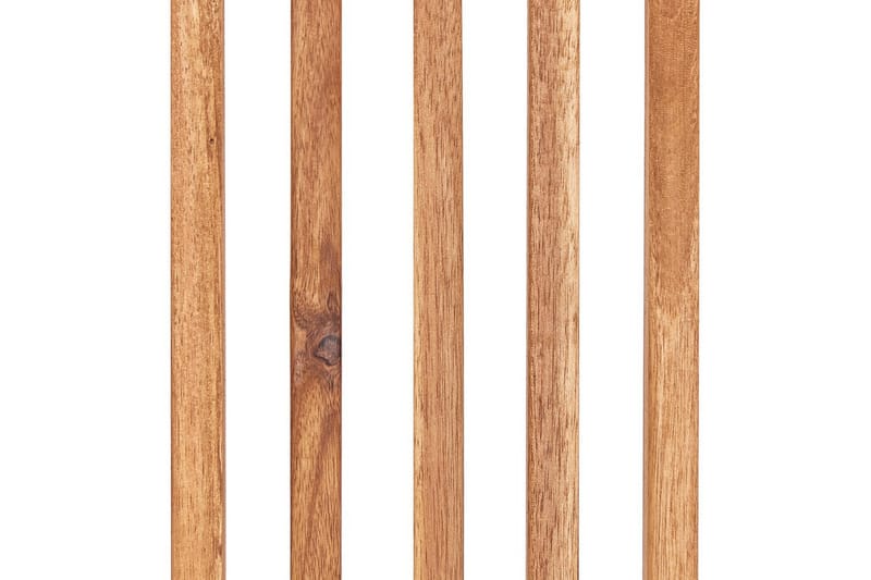 Trädgårdsstol set om 2 Maui II - Ljus trä, Off-white - Utemöbler - Balkong - Balkongmöbler - Balkongstolar