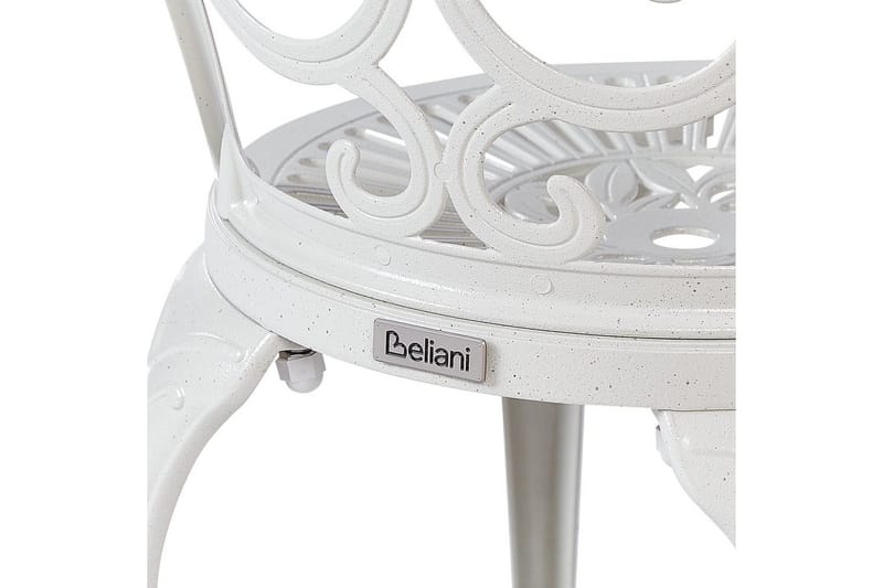 Trädgårdsstol set om 2 Triora - Vit - Utemöbler - Balkong - Balkongmöbler - Balkongstolar