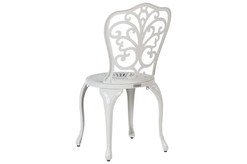 Trädgårdsstol set om 2 Triora - Vit - Utemöbler - Balkong - Balkongmöbler - Balkongstolar