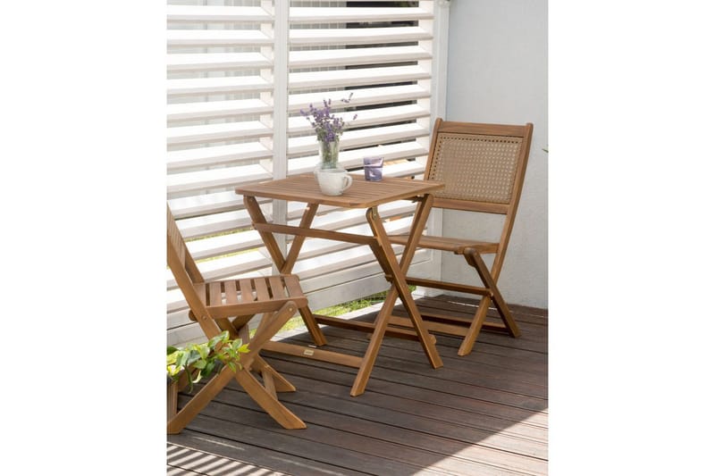 Trädgårdsstol set om 2 Paraggi - Utemöbler - Balkong - Balkongmöbler - Balkongstolar