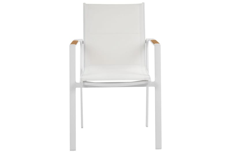 Trädgårdsstol set om 4 Busseto - Vit - Utemöbler - Balkong - Balkongmöbler - Balkongstolar