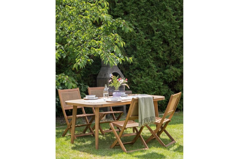 Trädgårdsstol set om 4 Paraggi - Utemöbler - Balkong - Balkongmöbler - Balkongstolar